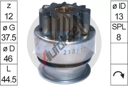 ERA Volnobn pevod startru ERA ZN1567, 1035