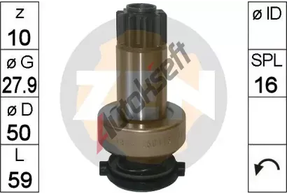 ERA Volnobn pevod startru ERA ZN1823, ZN1823