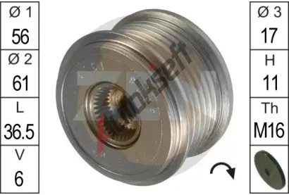 ERA Alterntorov volnobka ERA ZN5388, 5388