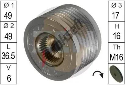 ERA Alterntorov volnobka ERA ZN5410, 5394