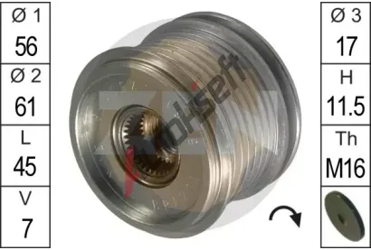 ERA Alterntorov volnobka ERA ZN5461, 5461