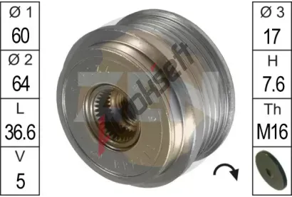 ERA Alterntorov volnobka ERA ZN5466, 5466