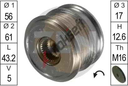 ERA Alterntorov volnobka ERA ZN5505, ZN5505