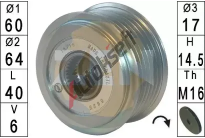 ERA Alterntorov volnobka ERA ZN5625, ZN5625