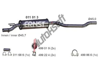 ERNST Pedn tlumi vfuku ERN 011013, 011013