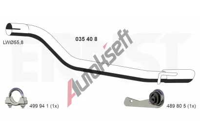 ERNST V�fukov� trubka ERN 035408, 035408