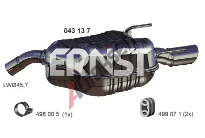 ERNST Zadn tlumi vfuku ERN 043137, 043137