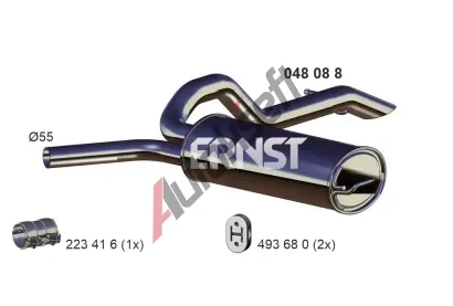 ERNST Zadn tlumi vfuku ERN 048088, 048088