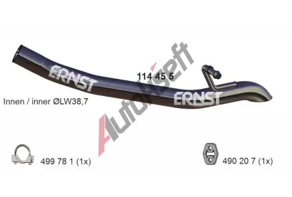 ERNST Výfuková trubka ERN 114455, 114455 ERNST Výfuková trubka ERN 114455, 114455