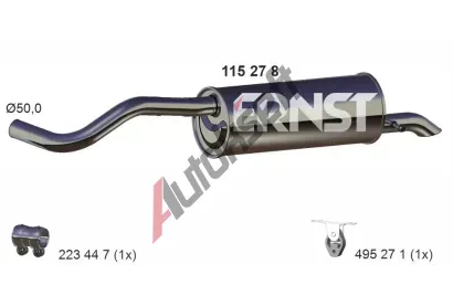 ERNST Zadn� tlumi� v�fuku ERN 115278, 115278