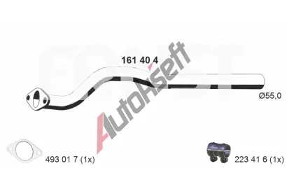 ERNST Vfukov trubka ERN 161404, 161404