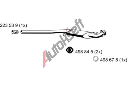 ERNST St�edn� tlumi� v�fuku ERN 234023, 234023
