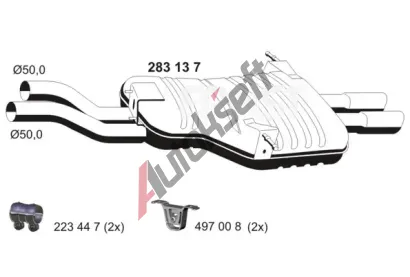ERNST Zadn tlumi vfuku ERN 283137, 283137