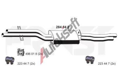ERNST St�edn� tlumi� v�fuku ERN 284042, 284042