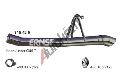 ERNST V�fukov� trubka ERN 315425, 315425