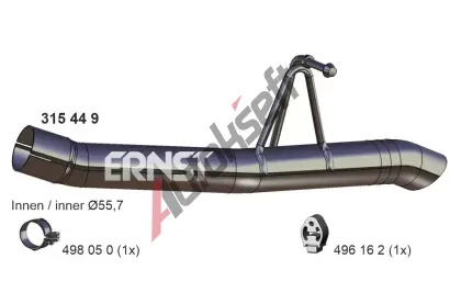 ERNST Vfukov trubka ERN 315449, 315449