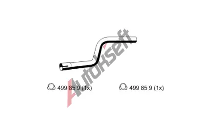 ERNST Výfuková trubka ERN 344531, 344531  ERNST Výfuková trubka ERN 344531, 344531