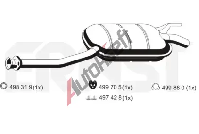 ERNST St�edn� tlumi� v�fuku ERN 353007, 353007