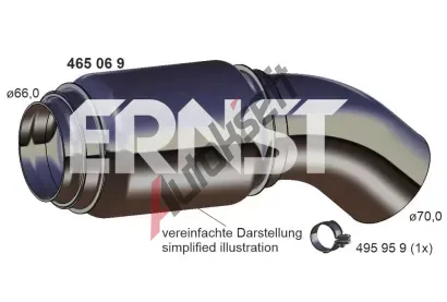ERNST Prun dl vfuku ERN 465069, 465069