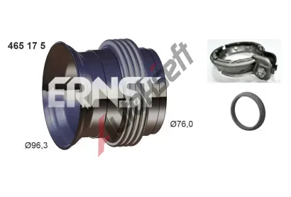 ERNST Opravn potrub katalyztoru Set ERN 465175, 465175