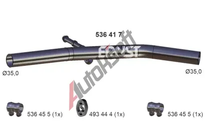 ERNST Vfukov trubka ERN 536417, 536417