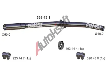 ERNST V�fukov� trubka ERN 536431, 536431