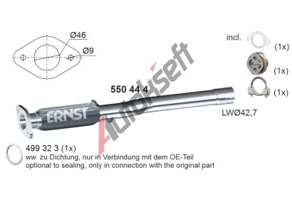 ERNST Prun dl vfuku ERN 550444, 550444
