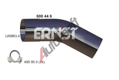 ERNST Vfukov trubka ERN 600446, 600446