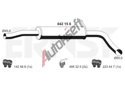 ERNST St�edn� tlumi� v�fuku ERN 642156, 642156