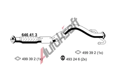 ERNST V�fukov� trubka ERN 646413, 646413