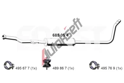 ERNST St�edn� tlumi� v�fuku ERN 685054, 685054