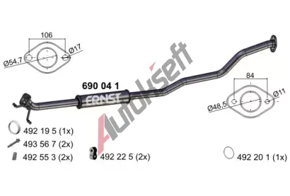 ERNST St�edn� tlumi� v�fuku ERN 690041, 690041