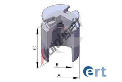 ERT Pst brzdovho tmenu ERT 150274-C, 150274-C