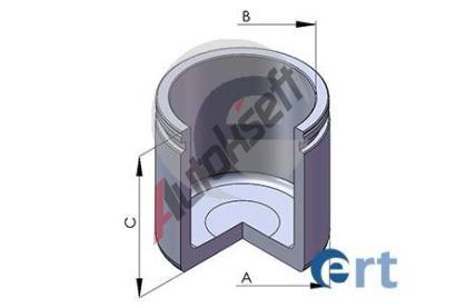 ERT Pst brzdovho tmenu ERT 150275-C, 150275-C