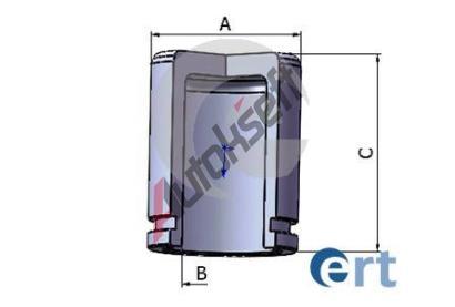 ERT Pst brzdovho tmenu ERT 150769-C, 150769-C