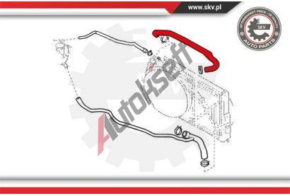 ESEN SKV Hadice chladiče ESN 24SKV318, 24SKV318 ESEN SKV Hadice chladiče ESN 24SKV318, 24SKV318