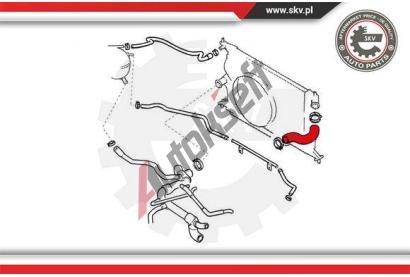 ESEN SKV Hadice chladiče ESN 24SKV325, 24SKV325 ESEN SKV Hadice chladiče ESN 24SKV325, 24SKV325