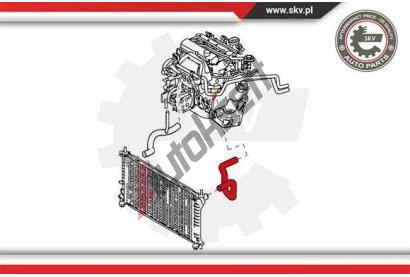 ESEN SKV Hadice chladie ESN 24SKV342, 24SKV342