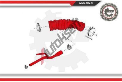 ESEN SKV Sac� hadice vzduchov�ho filtru ESN 24SKV499, 24SKV499