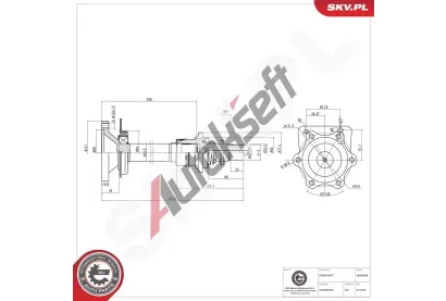 ESEN SKV Hnac hdel ESN 40SKV008, 40SKV008