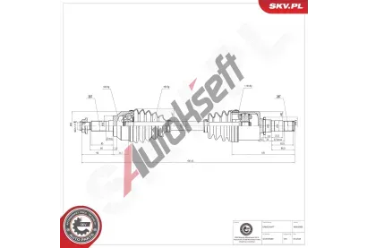 ESEN SKV Hnac hdel ESN 40SKV059, 40SKV059