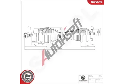 ESEN SKV Hnac hdel ESN 40SKV069, 40SKV069