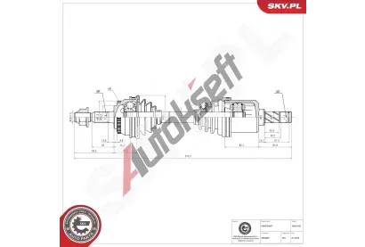 ESEN SKV Hnac hdel ESN 40SKV102, 40SKV102