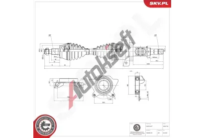 ESEN SKV Hnac hdel ESN 40SKV136, 40SKV136