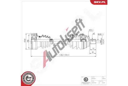 ESEN SKV Hnac hdel ESN 40SKV175, 40SKV175