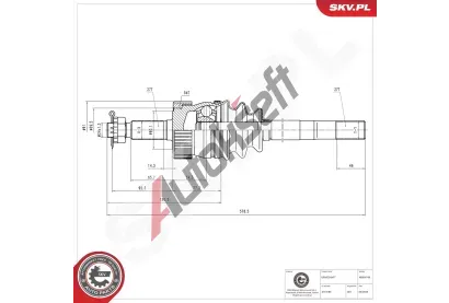 ESEN SKV Hnac hdel ESN 40SKV198, 40SKV198