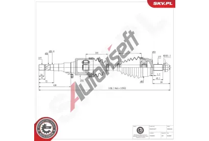 ESEN SKV Hnac� h��del ESN 40SKV205, 40SKV205