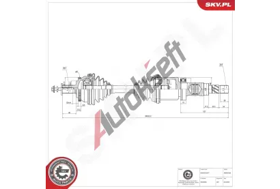 ESEN SKV Hnac hdel ESN 40SKV286, 40SKV286