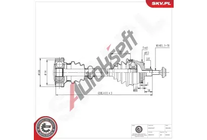 ESEN SKV Hnac hdel ESN 40SKV303, 40SKV303