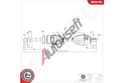 ESEN SKV Hnac hdel ESN 40SKV365, 40SKV365